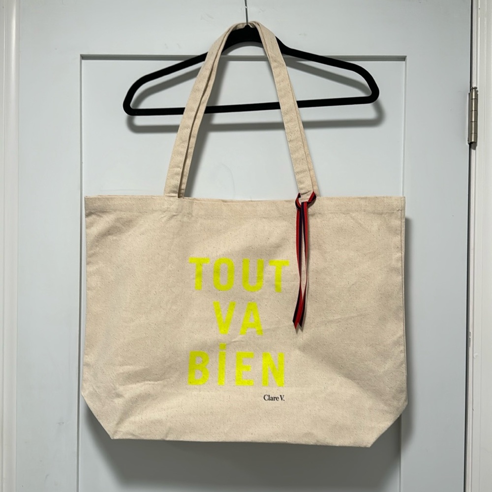 Clare V Tour Va Bien tote bag